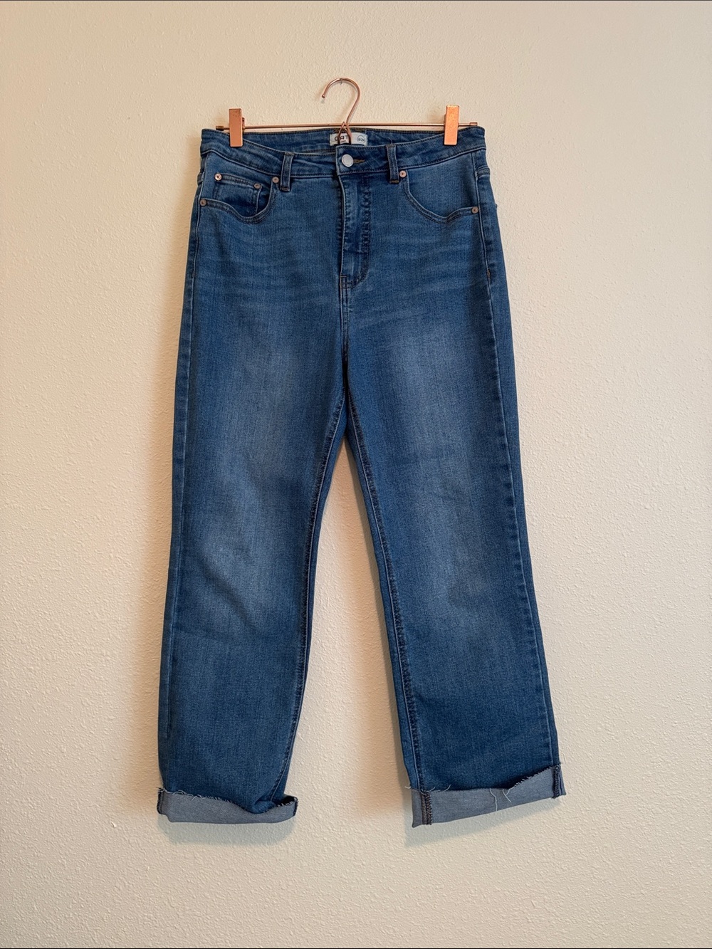 Oat New York High Rise Jeans Size 8